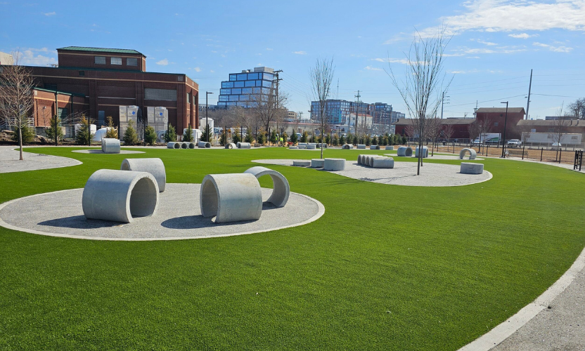 Kunstgras voor hondenparken