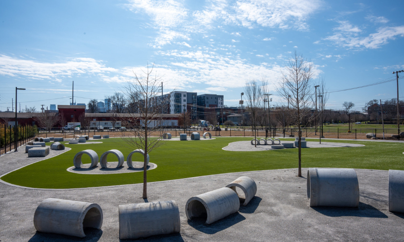 Kunstgras voor hondenparken